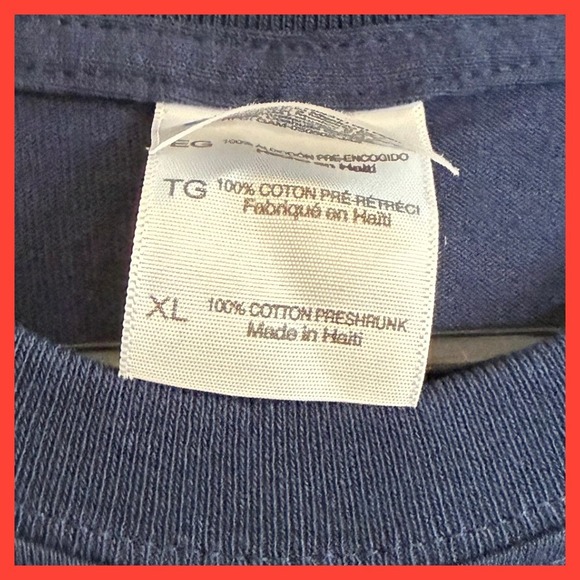 NWOT Gildan Ultra Cotton Navy Blue Even My Shrink Says Its Your Fault Graphic XL - Picture 4 of 6